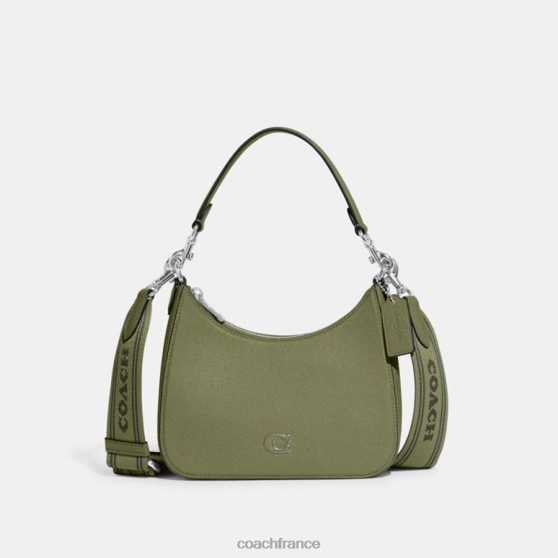 Coach Hommes sac à bandoulière hobo avec toile signature mousse HHR6J646