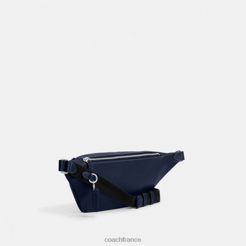 Coach Hommes sac ceinture de la ligue bleu profond HHR6J671