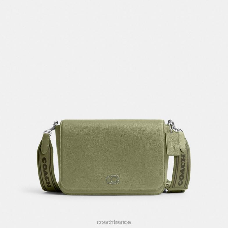 Coach Hommes sac messager avec intérieur en toile emblématique mousse HHR6J647