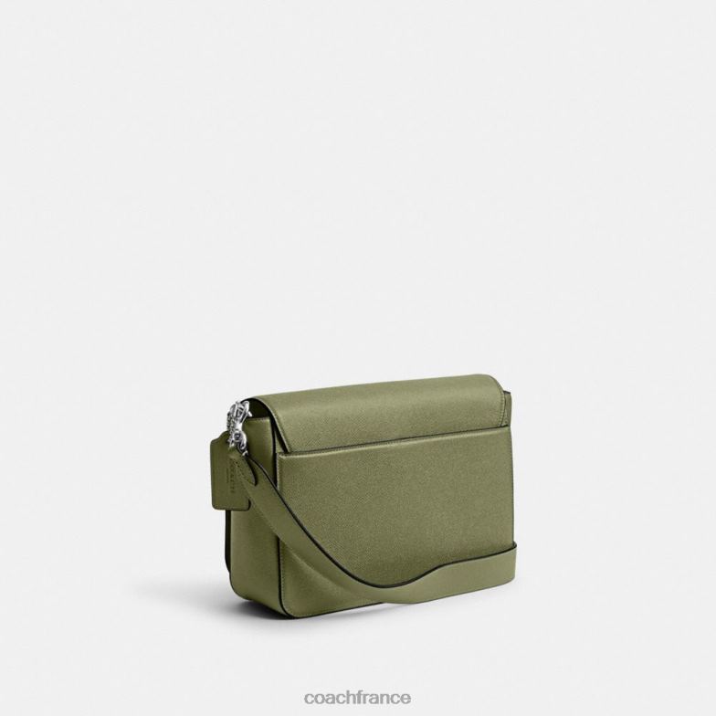 Coach Hommes sac messager avec intérieur en toile emblématique mousse HHR6J647