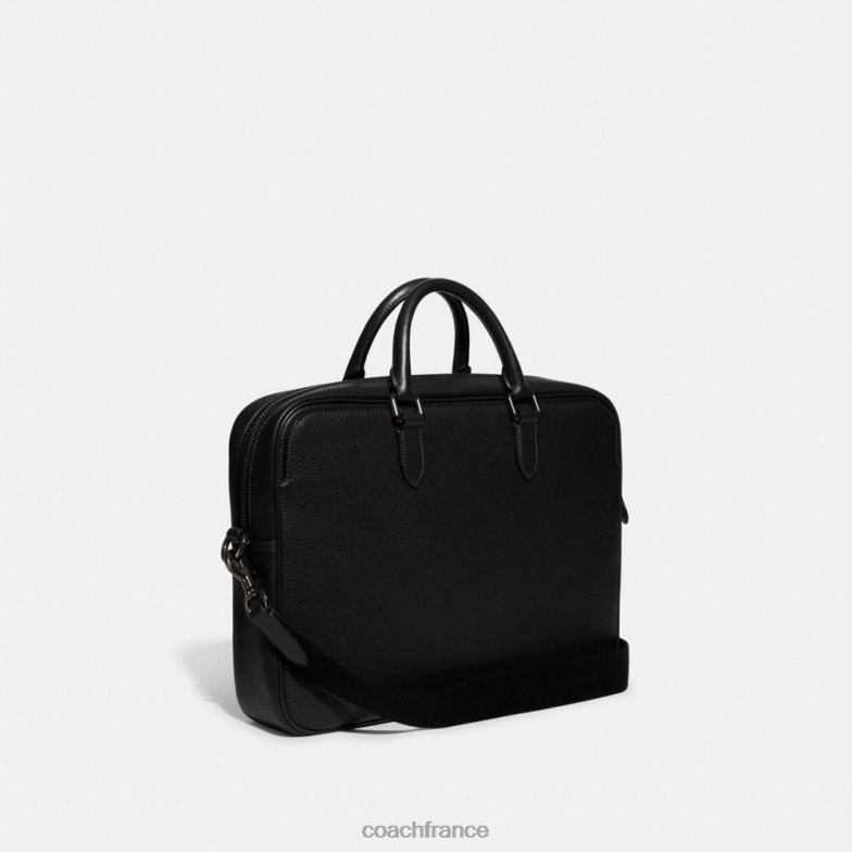 Coach Hommes Gotham bref noir HHR6J624