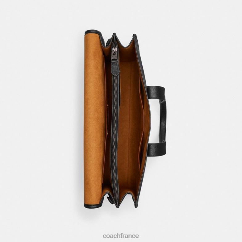 Coach Hommes Portfolio Gotham avec imprimé cheval et calèche truffe HHR6J619