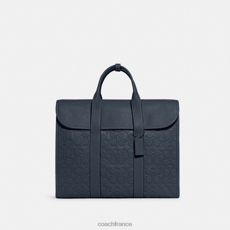 Coach Hommes portefeuille gotham en cuir signature jean HHR6J623