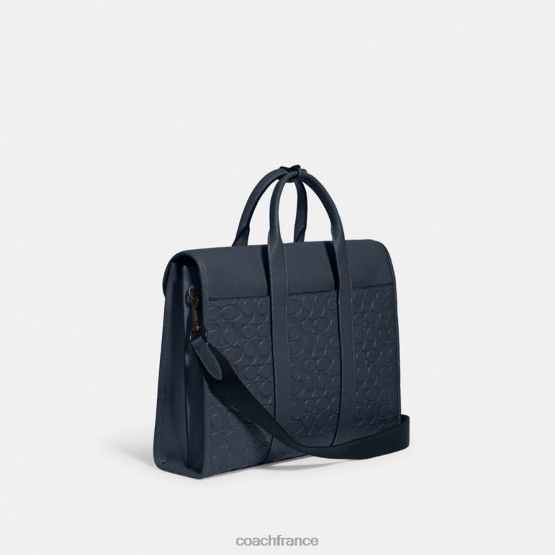 Coach Hommes portefeuille gotham en cuir signature jean HHR6J623