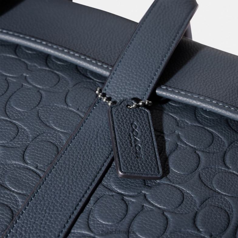 Coach Hommes portefeuille gotham en cuir signature jean HHR6J623