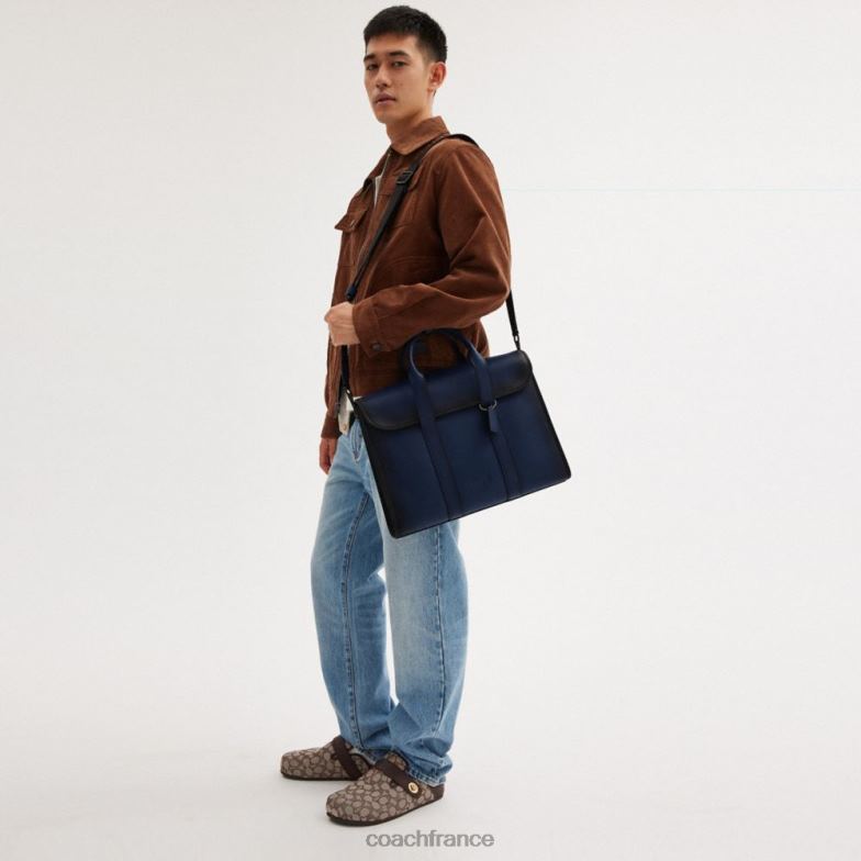 Coach Hommes portefeuille gothique bleu profond HHR6J620