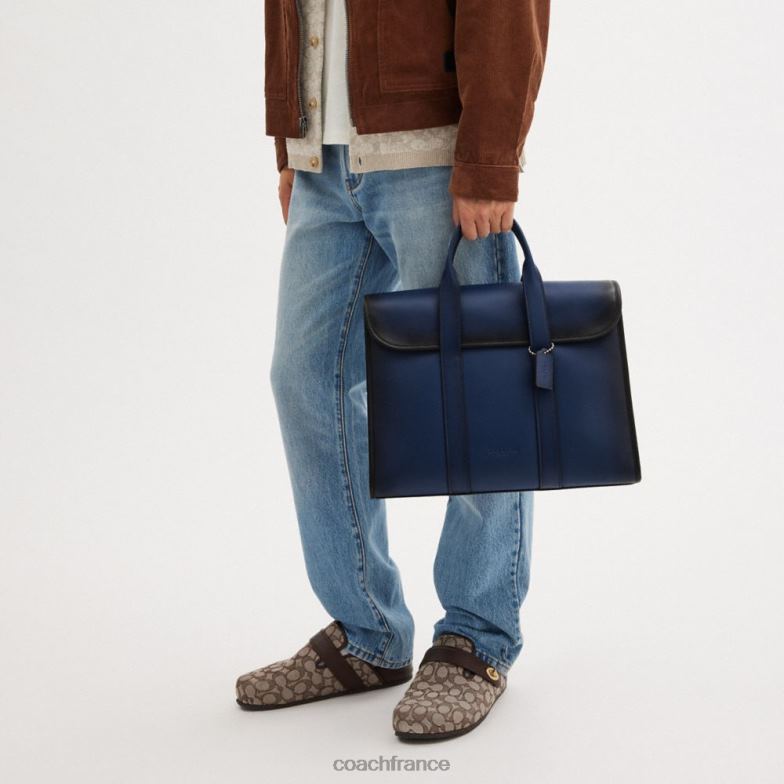 Coach Hommes portefeuille gothique bleu profond HHR6J620