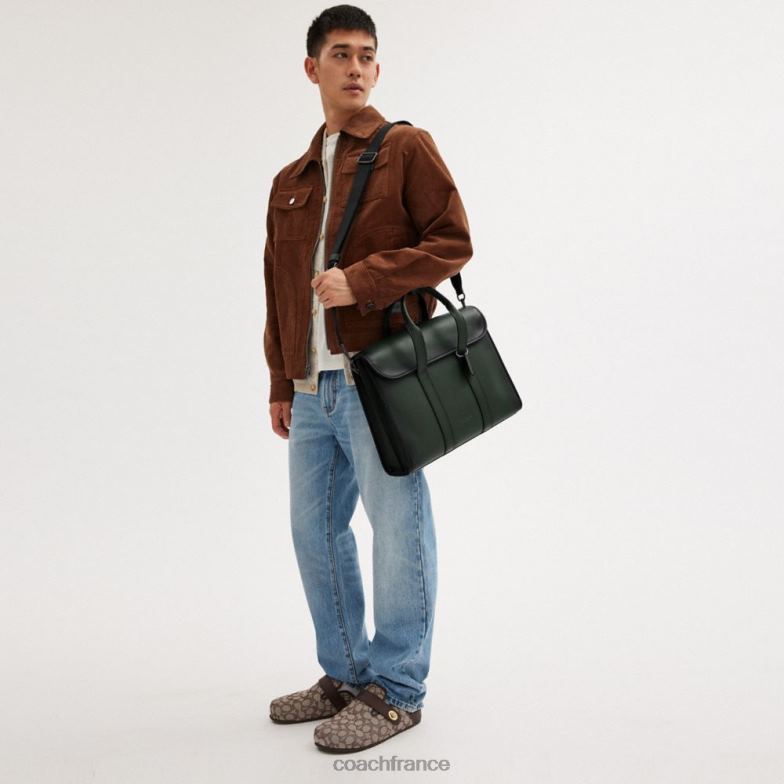 Coach Hommes portefeuille gothique vert amazonien HHR6J621