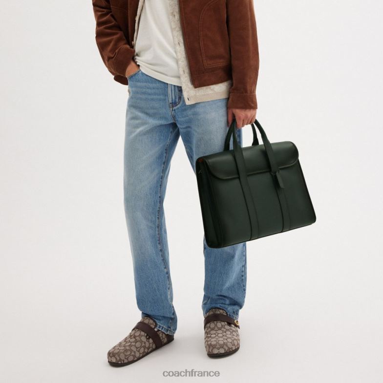 Coach Hommes portefeuille gothique vert amazonien HHR6J621