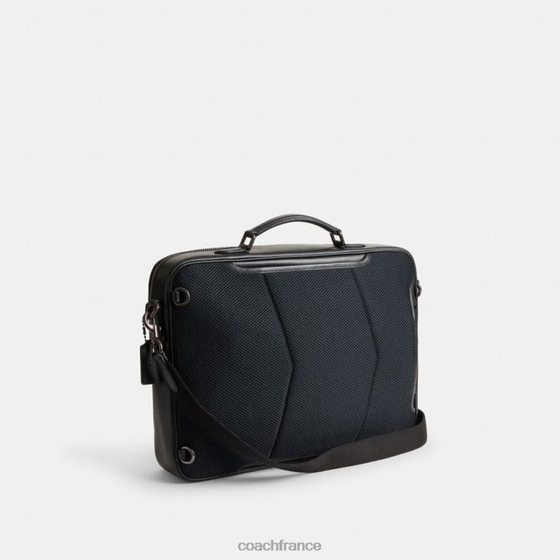 Coach Hommes slip convertible gotham en toile exclusive charbon HHR6J617