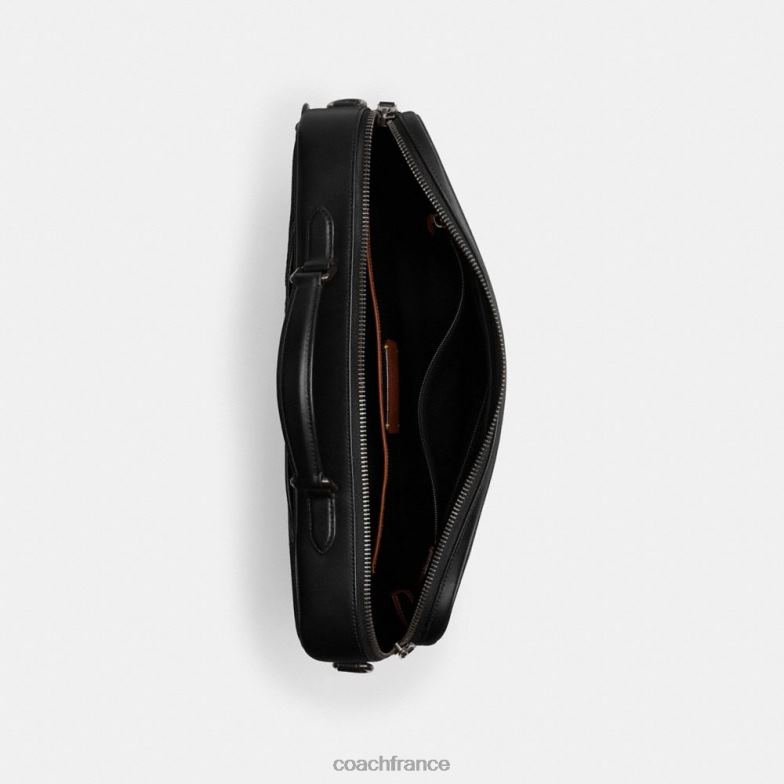 Coach Hommes slip convertible gotham en toile exclusive charbon HHR6J617