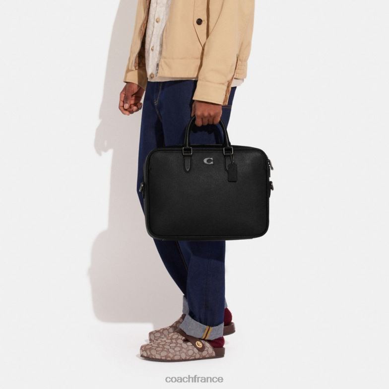 Coach Hommes slip gothique avec intérieur en toile emblématique noir HHR6J622
