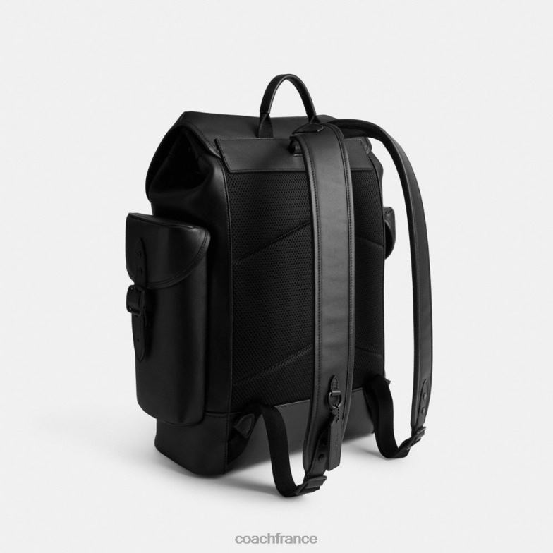 Coach Hommes sac à dos d'attelage noir HHR6J678