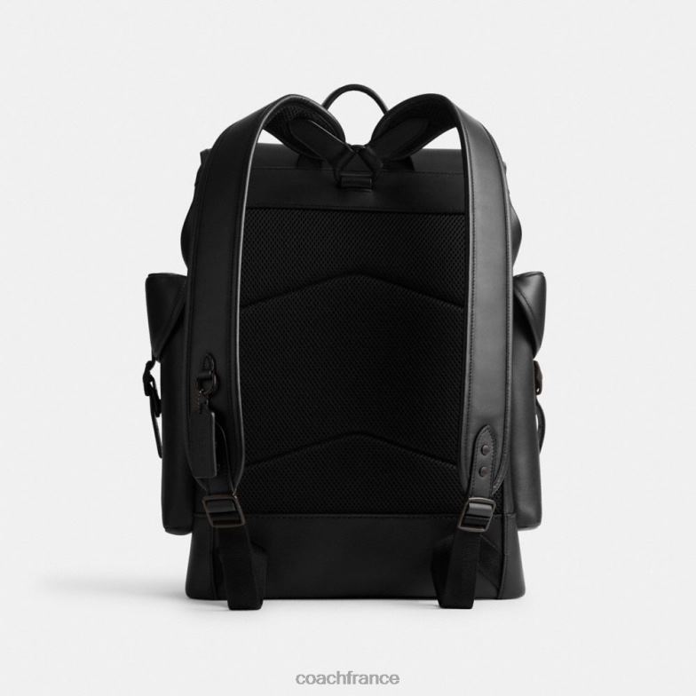 Coach Hommes sac à dos d'attelage noir HHR6J678
