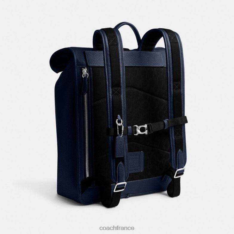 Coach Hommes sac à dos à roulettes beck bleu profond HHR6J687