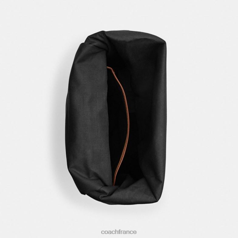 Coach Hommes sac à dos à roulettes beck en toile exclusive charbon HHR6J685