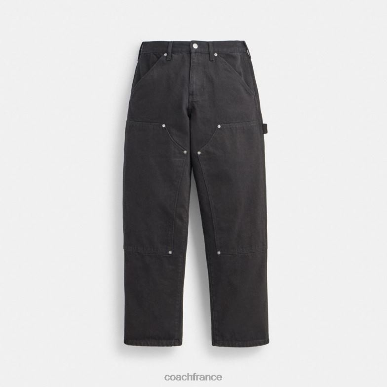 Coach Hommes jean fuselé noir HHR6J788