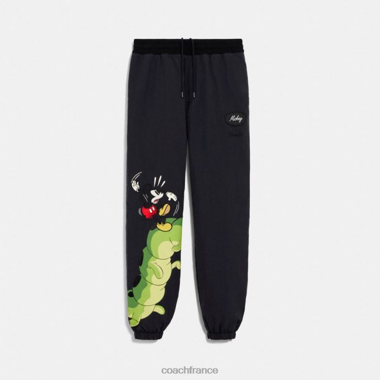 Coach Hommes pantalon de survêtement disney x coach noir multi. HHR6J790