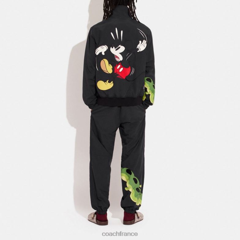 Coach Hommes pantalon de survêtement disney x coach noir multi. HHR6J790
