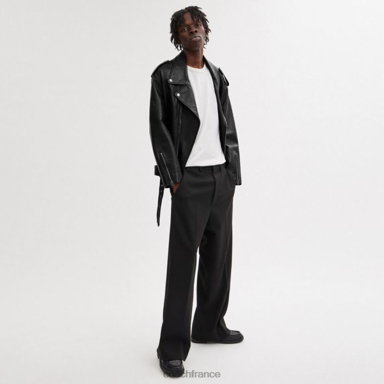 Coach Hommes pantalon tailleur noir HHR6J785